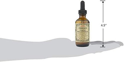 Svasthya Body & Mind Liquid Melatonin - Promotes Natural Sleep - Alcohol Free for Adult and Children, Made in The USA, GMP, 2 oz - 3 Pack