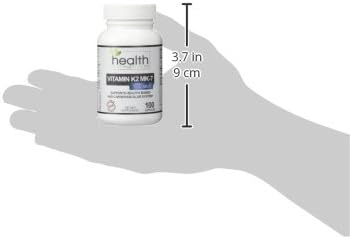Health As It Ought To Be Vitamin K2 MK7 150mcg Supplement | Works with Vitamin D | Soy Free | Tested for Purity and Strength | 100 Capsules