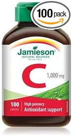 Jamieson Vitamin C 1,000 mg, 100 caplets