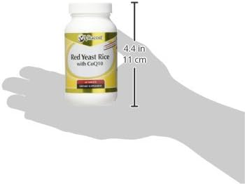 Vitacost Red Yeast Rice 1200 mg with CoQ10 - Extended Release - 60 Tablets