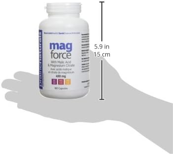 Mag Force Magnesium & Malic Acid Capsules, 180 Count