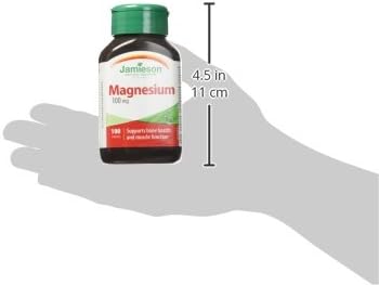 Jamieson Laboratories Magnesium 100mg by Jamieson Natural Sources