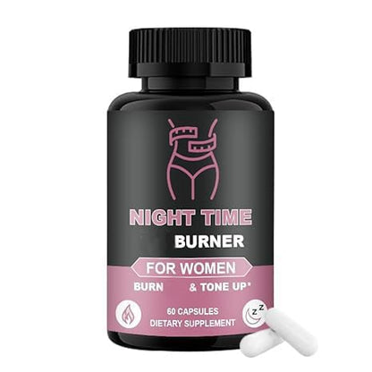 Nighttime Burner for Women, Night Time Burner Capsules, Night Time Burner Pills, Night Time Capsules for Women with Green Coffee