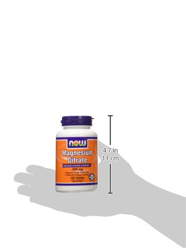 Now Foods Magnesium Citrate, 200 Mg