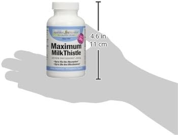Natural Wellness Maximum Milk Thistle - 720mg Daily Dose (3x 240mg Capsules) - Potent Liver Detox & Repair Supplement, Non-GMO, Gluten-Free, Vegan, USA-Made - Advanced Fatty Liver & Enzyme Health