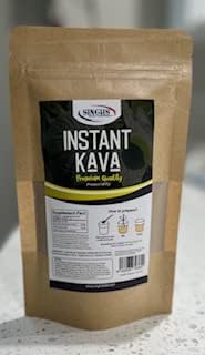 Micronized Instant Kava Powder-Fijian Kava (4oz), 4 Ounce (Pack of 1)