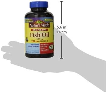 Nature Made (One a Day) Fish Oil, 1200mg 120-Count