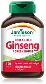 Jamieson Korean Red Ginseng 275 mg, 100 caplets