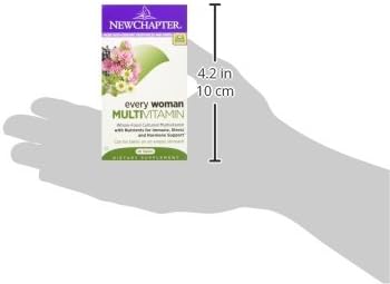 New Chapter Women's Multivitamin, Every Woman, Fermented with Probiotics + Iron + Vitamin D3 + B Vitamins + Organic Non-GMO Ingredients - 48 ct