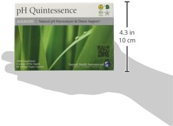 Natural Health International pH Quintessence - 40:1 Alfalfa Concentrate - 90 Vegan Capsules (30 Day Supply) – Alkaline The Body, Balance pH and Support Detox
