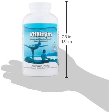 Original Proteolytic Systemic Digestive Enzyme Formula Serrapeptase Source | Immune and Joint Support Increase Blood Flow Cardio Function | Healthy Men Women (450 Capsules)