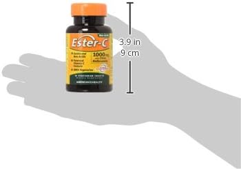 American Health Ester-C with Citrus Bioflavonoids, Tablet, 45 Count (Pack of 2)