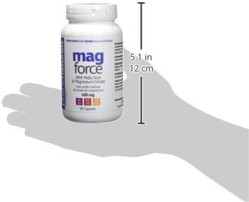 Mag Force Magnesium & Malic Acid Capsules, 90 Count