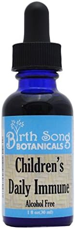 Children's Organic Daily Immune Herbal Tincture, Herbal Astragalus Supplement, 1oz Bottle