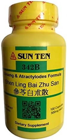 Sun Ten - Ginseng & Atractylodes Formula Capsules/Shen Ling Bai Zhu San/參苓白朮散