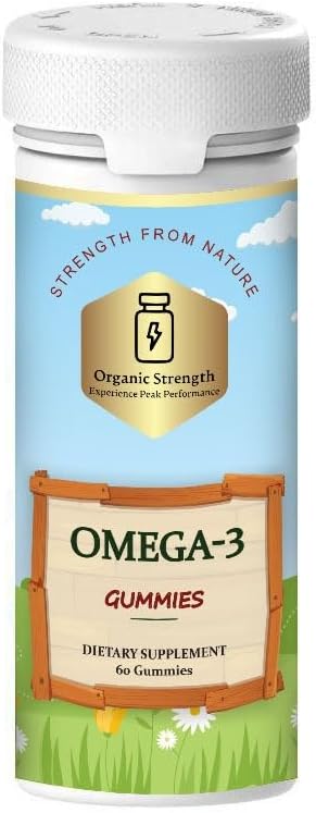 Omega-3 Gummies: Nourish Your Mind and Body with Fish Oil! (60 Count)