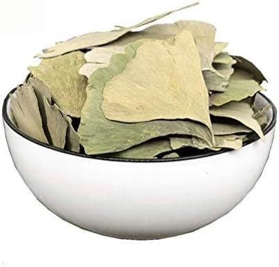 Dried Ginkgo Biloba Leaves Ginkgo Biloba Dried Loose Leaves - Gingko Maidenhair Tree Yinxingye (250 Grams)