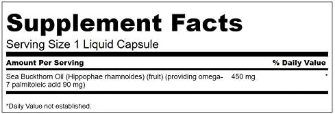 Swanson EFA Omega-7 Oil 450MG 30 LIQ CAPS