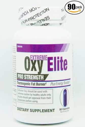 Swan Extreme OxyElite Pro Strength Thermogenic Fat Burners,Capsule, 90 Count (Pack of 1)