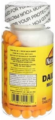Nature's Blend Daily Vite Multivitamin 250 Tabs