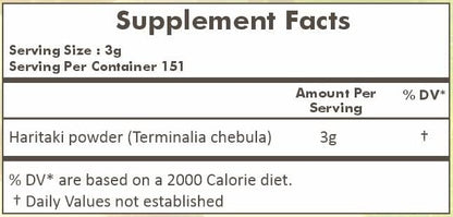 HERBAL HILLS Haritaki Fruit Powder and Neem Leaf Powder Pack 2 Combo