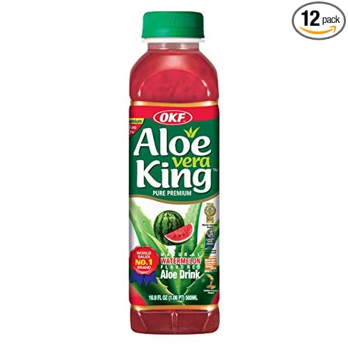 OKF Watermelon Aloe Vera King Drink (Watermelon, 12)