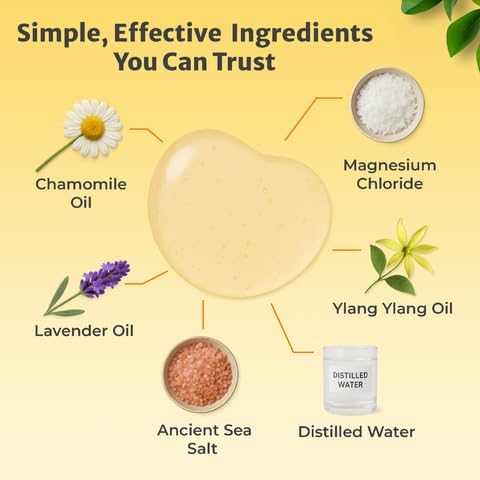 True Love Slumber Magnesium Boost | Essential Oil Aromatherapy Spray with Lavender & Chamomile | Pure Magnesium Spray for Feet | Magnesium & Trace Minerals for Relaxation & Mood Enhancement 2 fl Oz