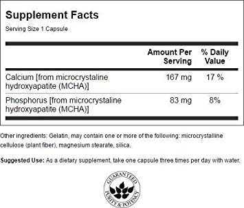 Swanson Calcium Micro Hydroxy W/PHOS 120 Cap