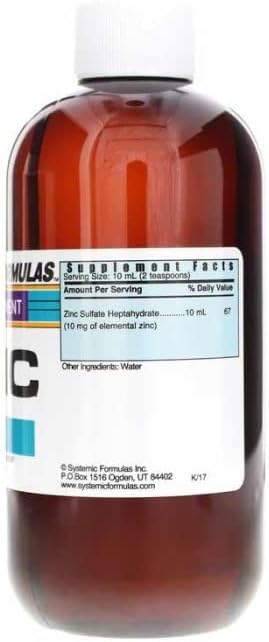 Systemic Formulas ZNC-Zinc Chelate (8 fl. oz.) #195