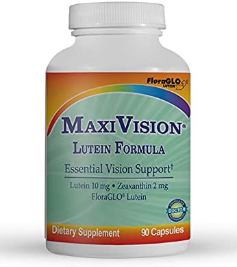 MaxiVision® Lutein Formula - Vision Support - 90 Capsules - 1 Bottle (90 Ct, 1 Bottle)