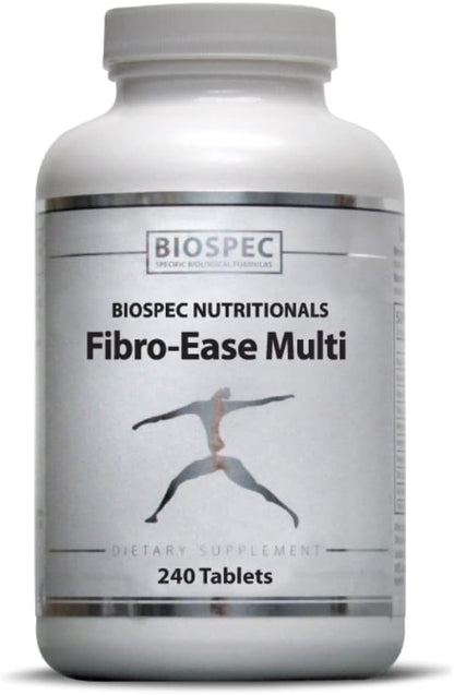 Fibro-Ease Multi - Contains Essential Vitamins & Minerals - Support Energy Production & General Health (240 Capsules)