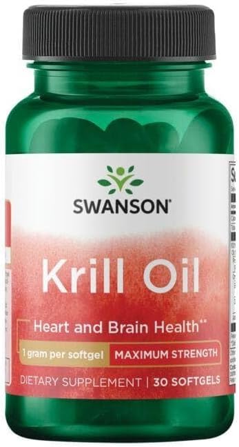 Swanson EFA Krill Oil-MAX STR 1 G 30 SGELS