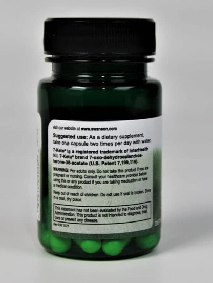 Swanson Diet 7-Keto DHEA 100 MG 30 CAPS