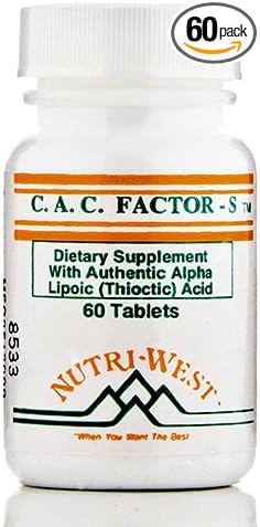C.A.C. Factor-S - 60 Tablets by Nutri West