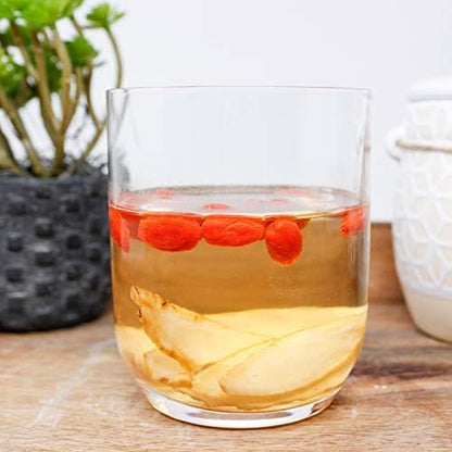 DOL American Ginseng Slices from Wisconsin (Sliced Ginseng Root Wisconsin Grown!Most People Use It to Make Ginseng Tea! Good for Health! 花旗參切片/西洋參切片 #L