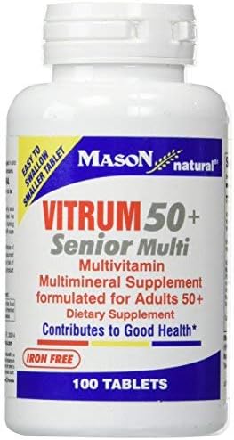 Mason Vitamins Mason Vitrum 50 Plus Senior Multi Tablets