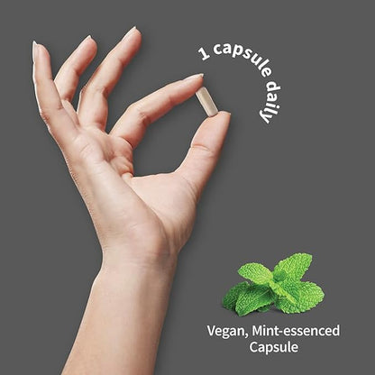 Garden of Life Brain Health Supplement with Organic Lion’s Mane & Turmeric, Non-GMO, Gluten-Free, Mint Flavor - For Memory, Focus & Healthy Brain Function