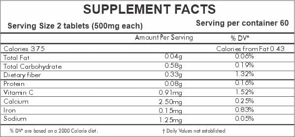 HERBAL HILLS Alfalfa Leaf Powder and Barley Grass Tablets Pack of 2 Combo