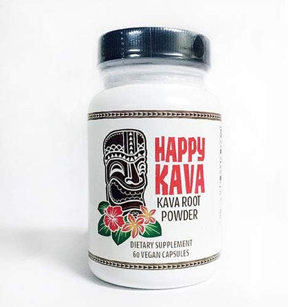Brand Kava Root Only Capsules | Calming Kava-Kava Extract Powder in Vegan Capsules 10% Kavalactone | Kava Root Supplement for Relaxation