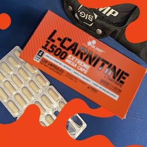 L-Carnitine 1500 Extreme Mega Caps - 120 Capsules, Reduction Booster, Best l carnitine in Tartrate Form, Supplement That Improves Performance