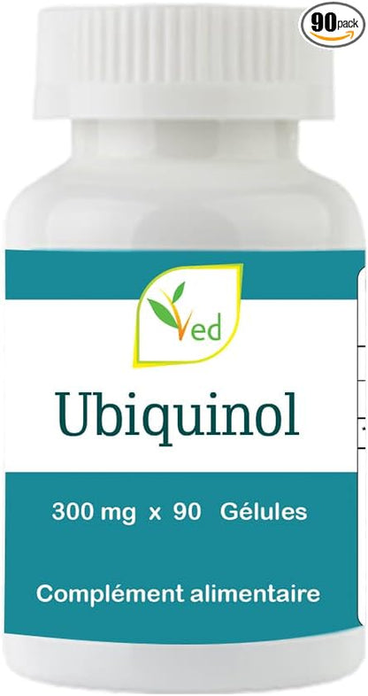 Ubiquinol 300mg, 90 Softgels, Enhanced Bioactivity CoQ10