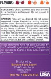 Bariatric Expert D3 Vitamin – Fast-Melting Dietary Supplement for Adults Post Bariatric Surgery, 90 Count