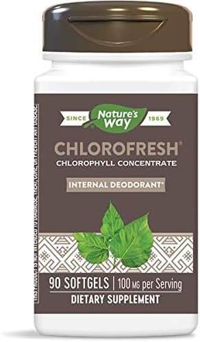 Pack of 2 x Nature's Way Chlorofresh - 90 Softgels