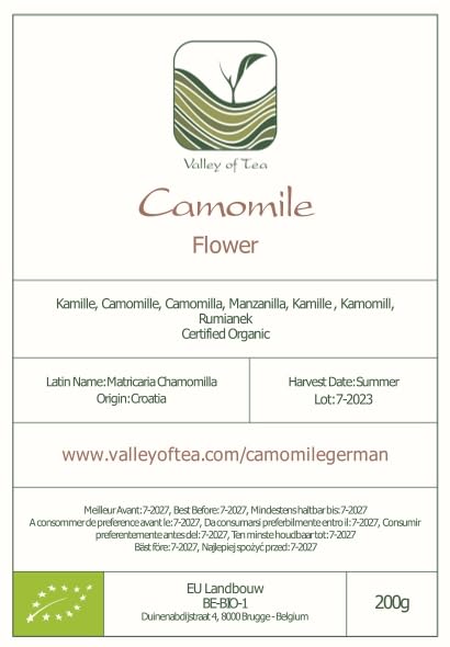 Chamomile Flowers Organic Herbal Tea - Soothing and Relaxing - Wild Matricaria Chamomile - Cammomile Chamomile Flowers Chanomille Chanile Chamoline Flowers Organic Camomile Flower Chammomile