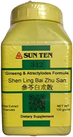 Sun Ten-Shen Ling Bai Zhu San (Ginseng and Atrctylodes Formula)