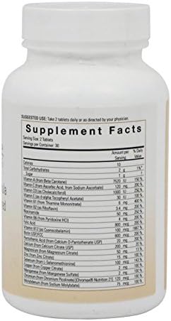 Bariatric Advantage Essential Multivitamin Without Iron - 200 DV of Key Nutrients - Trace Mineral Support* - Multivitamins for Bariatric Patients - Berry - 60 Tablets