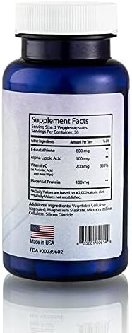 Relumins Advanced White Oral Glutathione Brightening Formula Capsules- Max Strength New with Rose HIPS - 60 Capsules x 3 Bottles