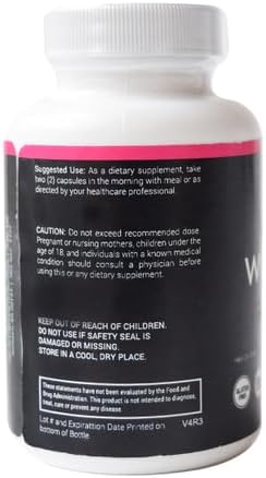 Stellar Labs Low FODMAP Vegan Women's Ultra Multi-Vitamin | Easy to Digest Daily Multivitamin Without Iron | Low Energy Supplement, Female Support | Easy to Swallow Veggie Capsules | 60 Count