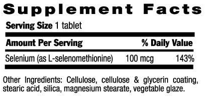 Country Life Selenium 100 mcg, Yeast Free - 90 Tablets