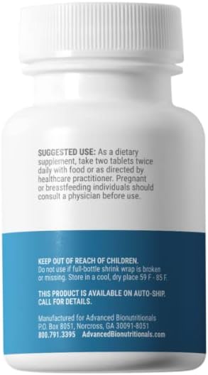 – Advanced Adrenal Factor, Adrenal Gland Support for Cortisol, Energy, Adrenal Gland Function, Adrenal Cortex Extract, Non GMO, Gluten Free, Dairy Free, Vegan (120 Tablets)